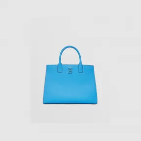 博百利/Burberry 迷你皮革 Frances 包 (亮天空蓝) - 女士 80523171