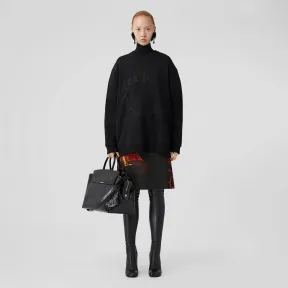 博百利/Burberry 马术骑士印花束带苏格兰短裙 (亮红色) 80622231