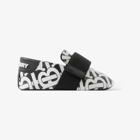 博百利/Burberry 专属标识装饰婴儿短靴 80692401