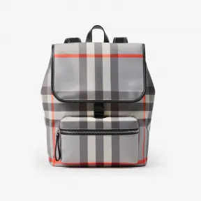 博百利/Burberry 格纹棉质双肩包 80692671