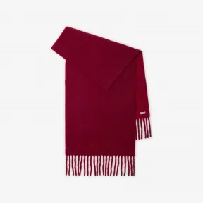 博百利/Burberry 马术骑士徽标羊驼毛羊毛混纺围巾 80765661