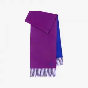 博百利/Burberry 双面两用马术骑士徽标羊绒围巾 80778261