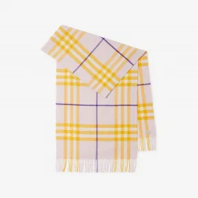 博百利/Burberry 格纹羊绒围巾 80795551