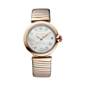 宝格丽/Bvlgari 腕表 - LVCEA Tubogas光环腕表 102954 LU33WSPGSPGD-11.T