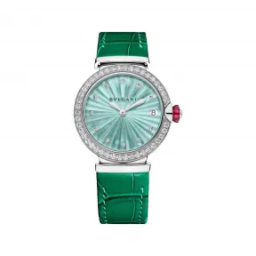 宝格丽/Bvlgari lvcea watch 精钢 镶钻 女表 103920