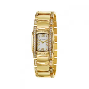宝格丽/Bvlgari ASSIOMA D 31 MM  石英机芯 女表 AA31WGD1GD1 