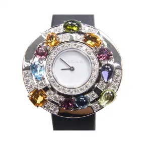 宝格丽/Bvlgari 银色 白金 石英机芯 手表 AEW36D1CWL