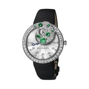 宝格丽/Bvlgari 40MM 18kt白黄金 自动机械机芯 女表 BEW40WGD2LER