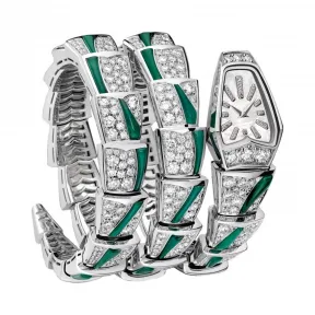 宝格丽/Bvlgari 26MM 18K 黄金 石英机芯 女表 SPW26WGD1GD2A.2T