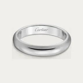 卡地亚/Cartier B4036700 - 1895戒指 宽3.5毫米 铂金 - 铂金