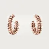 卡地亚/Cartier B8301415 - Clash de Cartier圈形耳环 小号款  18K玫瑰金 - 玫瑰金