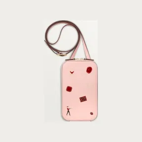 卡地亚/Cartier L3002009 小皮具 Classique系列 粉红色 淡粉色小牛皮 