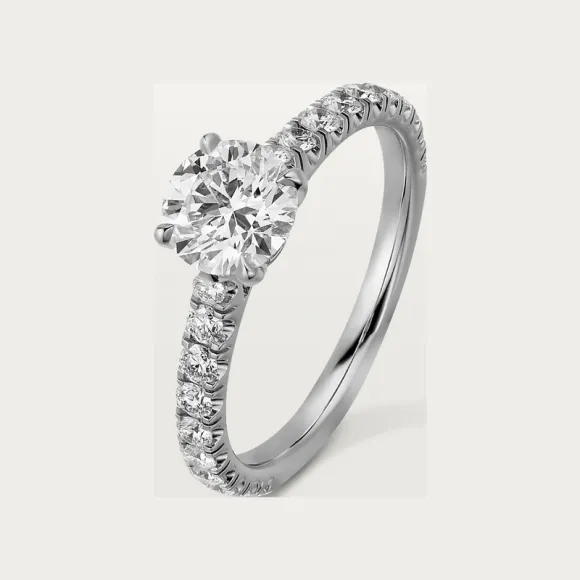 卡地亚/Cartier N4761400 Solitaire 1895系列 铂金 铂金 钻石