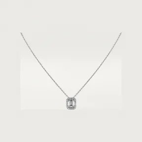 卡地亚/Cartier N7424251 - Cartier Destinée吊坠项链 镶嵌祖母绿型切割钻石 铺镶钻石  铂金 -  铂金 钻石