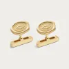 卡地亚/Cartier OG000228 - 封蜡章图案袖扣 - 金色