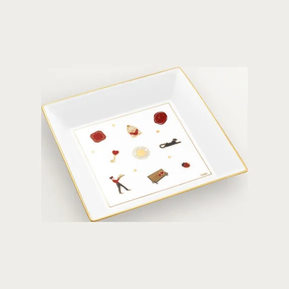 卡地亚/Cartier OG000489 Diabolo de Cartier饰品托盘 中号款 陶瓷 