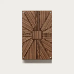 卡地亚/Cartier OG001175 - Santos de Cartier西洋双陆棋套装 - 胡桃木 清漆木 镀钯饰面 棕色PVD镀层