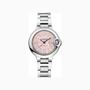 卡地亚/Cartier WSBB0046 Ballon Bleu de Cartier蓝气球腕表 33毫米 精钢 自动上链 女表【新款WSBB0068】