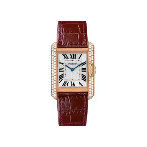 卡地亚/Cartier 坦克系列 石英机芯 女表 WT100029