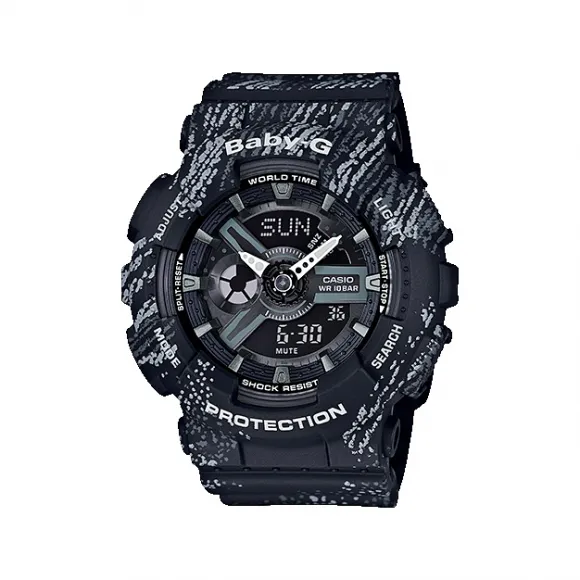 卡西欧/Casio Baby G 系列 石英机芯  ba-110tx-1a