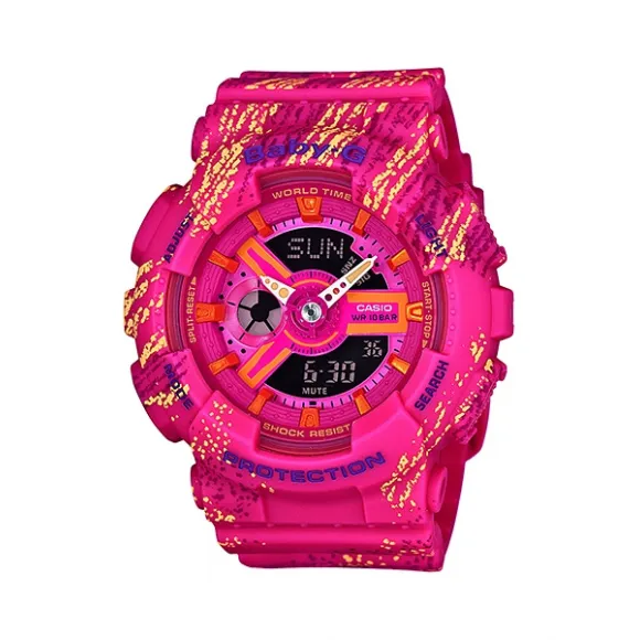 卡西欧/Casio Baby G 系列 石英机芯 女表 BA-110TX-4A