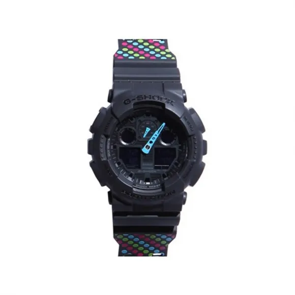 卡西欧/Casio G-SHOCK系列   电子 女表 GA-100C-8AVC