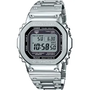 卡西欧/Casio G-SHOCK 【王鹤棣同款】35周年纪念款 耐冲击构造全金属 防震防水六局电波太阳能动力运动男表GMW-B5000D-1PRT