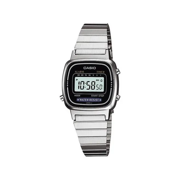 卡西欧/Casio Casio系列 塑料  石英机芯 女表 LA-670WA-1D