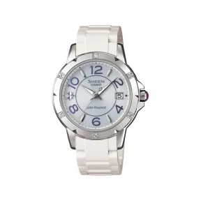 卡西欧/Casio Sheen 系列 光动能机芯 女表 SHE-4025SB-7A