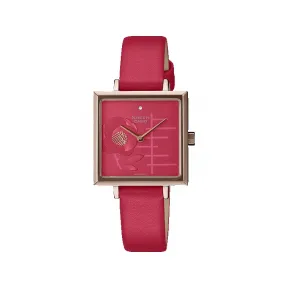 卡西欧/Casio SHEEN “花系列” 人造蓝宝石玻璃镜面防水优雅女表SHE-C140/141