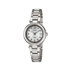 卡西欧/Casio Sheen 系列 太阳电能机芯 女表 SHW-1504D-7A