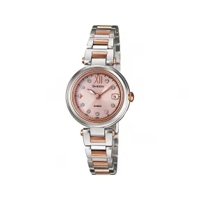 卡西欧/Casio Sheen 系列 太阳电能机芯 女表 SHW-1504SG-4A
