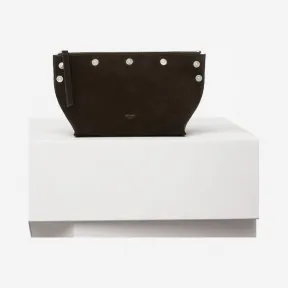 思琳/Celine  Sailor黑色反毛小牛皮手包 106053AC9.38NO