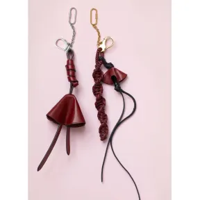 思琳/Celine  GrigriDoll酒红色光滑小羊皮钥匙环 106123AB9.28BD