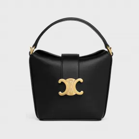 思琳/Celine TRIOMPHE迷你光滑牛皮革水桶包 10K943FJ9.02LS