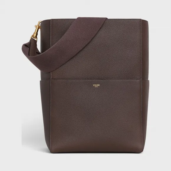 思琳/Celine 女士 Sangle Bucket 柔软粒面小牛皮桶包 189593AH4.19EC