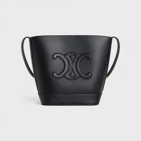 思琳/Celine CUIR TRIOMPHE小号光滑牛皮革水桶包 198243DU3.04LU