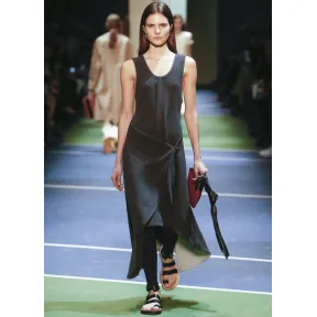 思琳/Celine  黑色工艺针织打底裤 21P597503.38NO