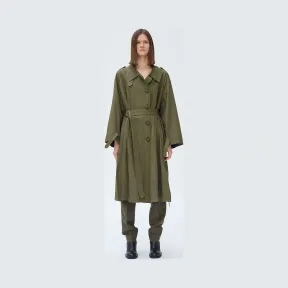 思琳/Celine  棉质罗缎风衣 28U197555.02ZK