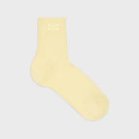 思琳/Celine TRIOMPHE棉质短袜 2A25W961M.11PY