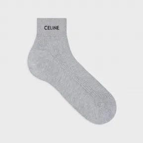 思琳/Celine 女士 棉质短袜 2A39O961M.09GM.L