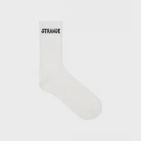 思琳/Celine 男士 艺术家刺绣袜/棉-白 2A55R924O.01BC