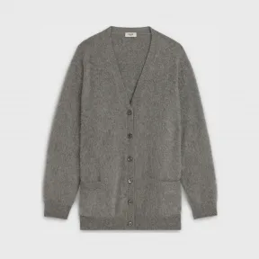 思琳/Celine 女士 拉绒羊绒长款开衫 2A612441F.08EF