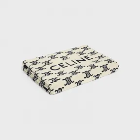 思琳/Celine 女士 纯棉沙滩巾 - 海军蓝 2AR03656Q.07MR