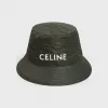 思琳/Celine 女士 CELINE 尼龙斜纹布渔夫帽 - 森林 2AUB8930C.31FE
