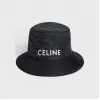 思琳/Celine 女士 CELINE 尼龙斜纹布渔夫帽 - 黑色 2AUB8930C.38NO