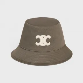 思琳/Celine 女士 TRIOMPHE棉质渔夫帽 2AUE5968P.02MK.L