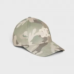 思琳/Celine 女士 迷彩棉质棒球帽 2AUT6305U.31CI.L