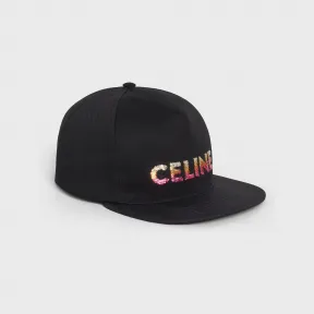 思琳/Celine 男士 刺绣棉质便帽 2AUW9641M.38NO.L