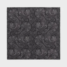 思琳/Celine 男士 佩斯利印花羊绒围巾 2AWB3309E.38OW